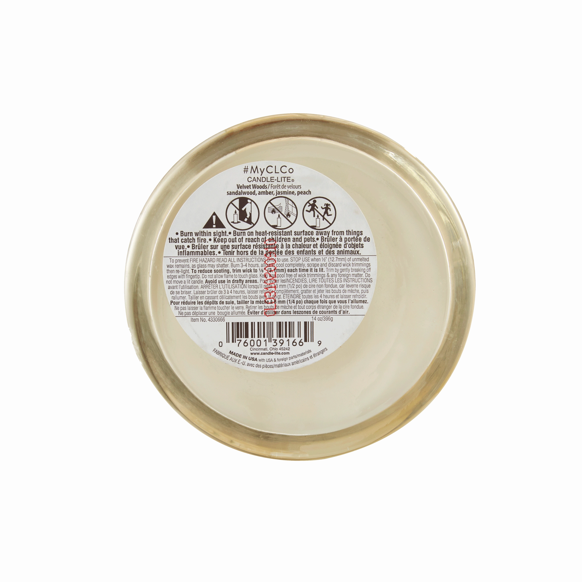 Velvet Woods Wooden-Wick 14oz Jar Candle