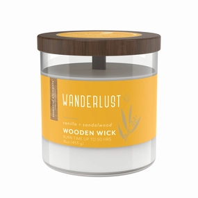 Wanderlust Wooden-Wick 16oz Jar Candle