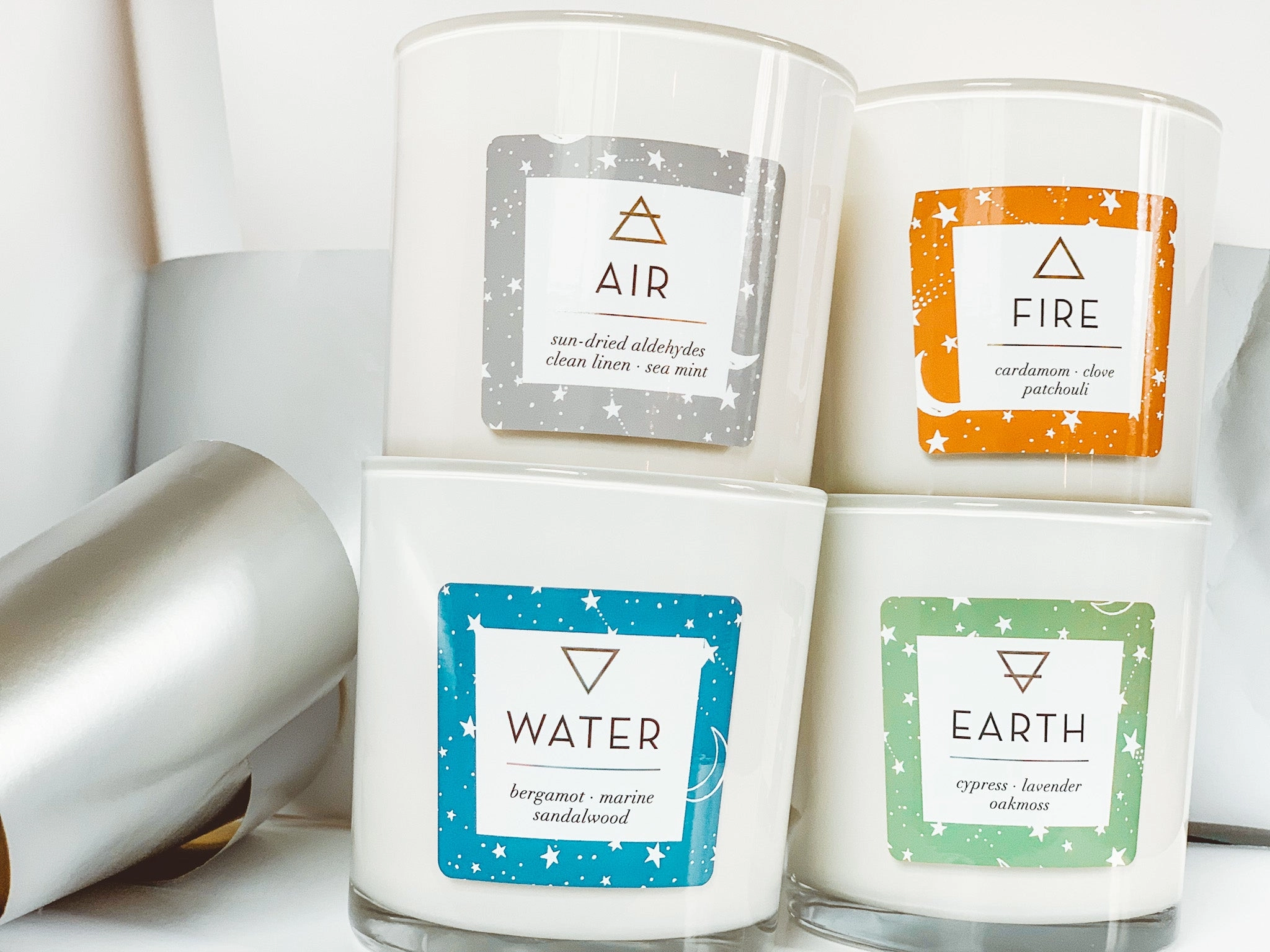 Water: Elements Collection 11oz Jar Candle