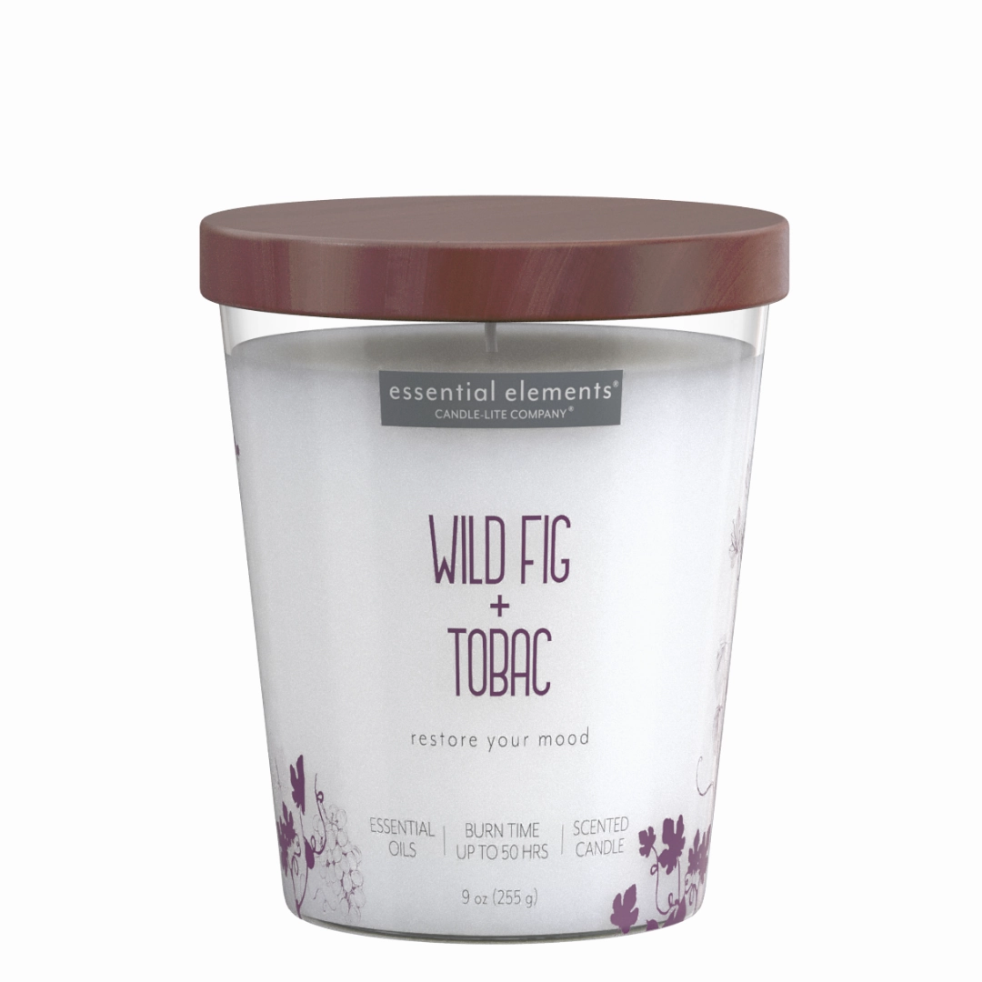 Wild Fig & Tobac 9oz Jar Candle