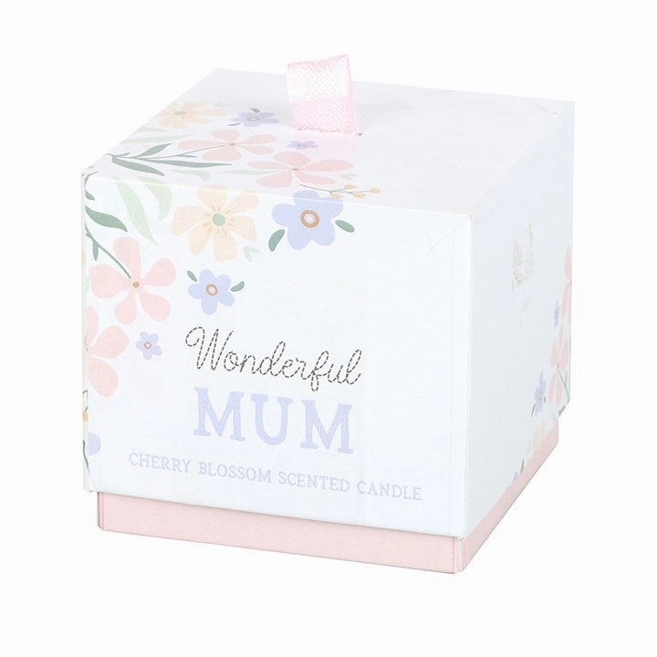 Wonderful Mum Cherry Blossom Candle