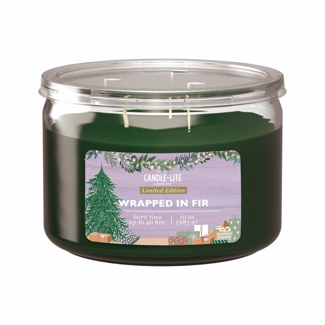 Wrapped in Fir 3-wick 10oz Jar Candle